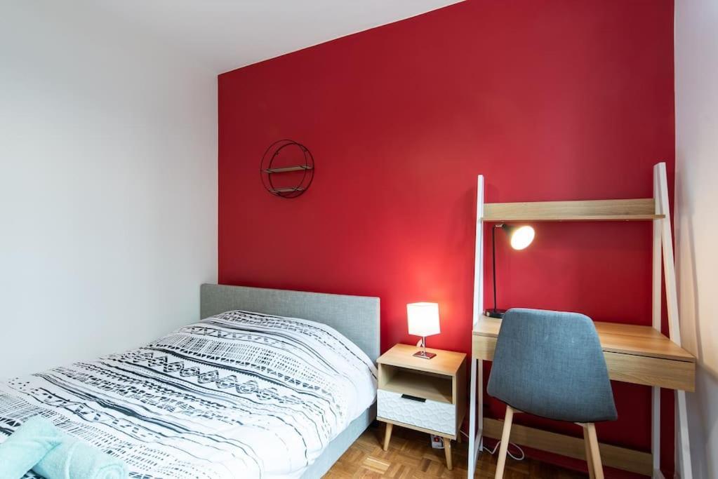 Appartement Renove Pour 6 Avec Parking Villeurbanne Exterior photo
