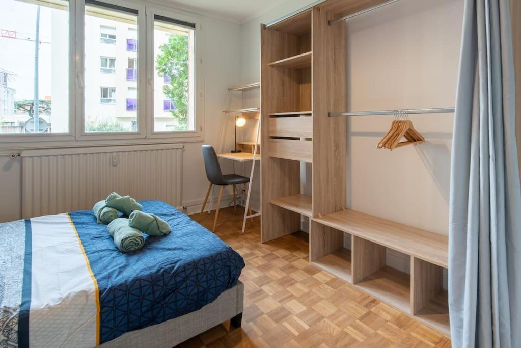 Appartement Renove Pour 6 Avec Parking Villeurbanne Exterior photo