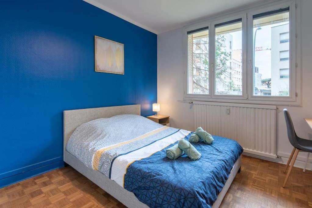 Appartement Renove Pour 6 Avec Parking Villeurbanne Exterior photo