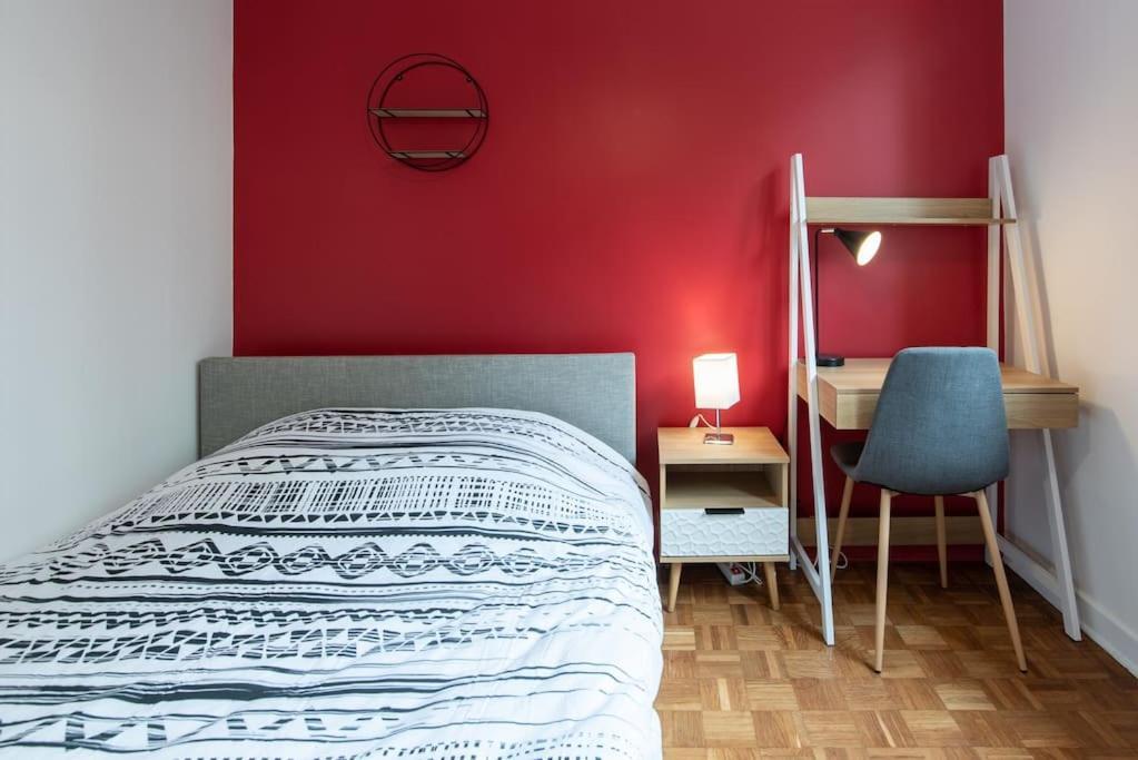 Appartement Renove Pour 6 Avec Parking Villeurbanne Exterior photo